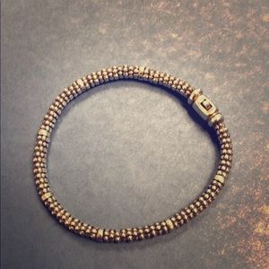 Lagos sterling silver 6MM caviar beaded bracelet